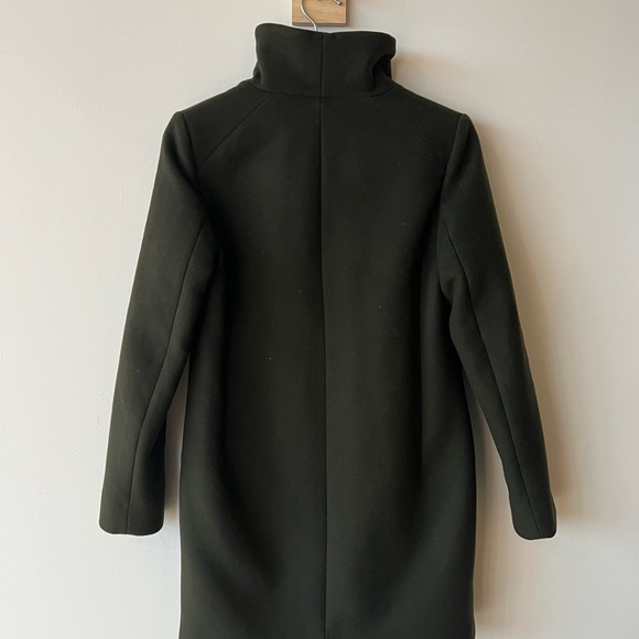 Aritzia Cocoon Coat Olive Green - Picture 7 of 9
